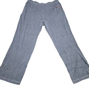 Tommy Bahama Lounge‎ Pants L Blue Heathered Knit Elastic Waist Comfort